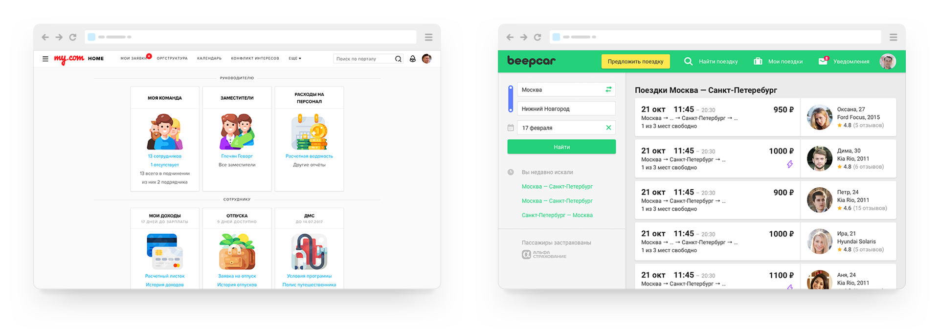 Продукты под другими брендами